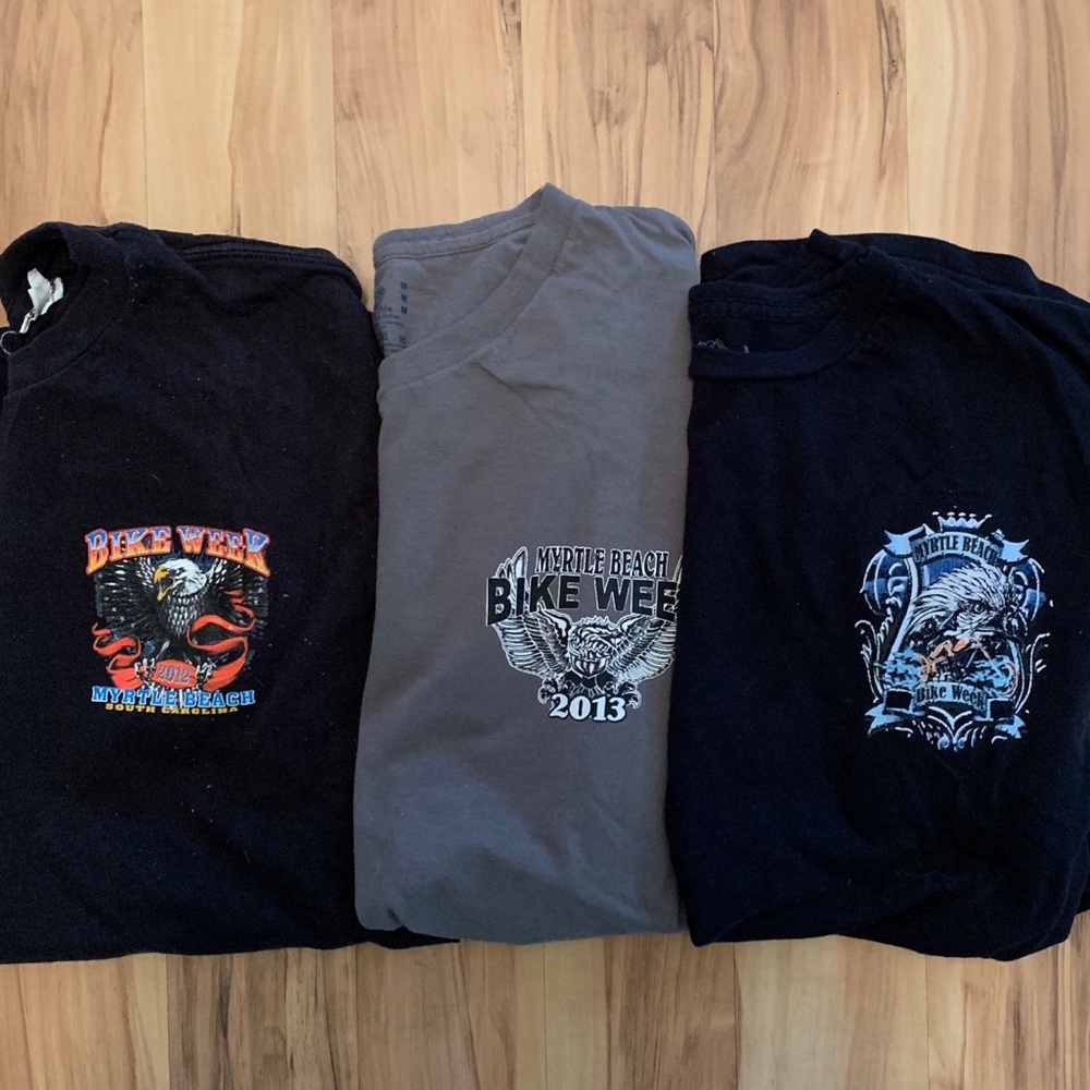 Myrtle Beach Bike Week Shirt Bundle.